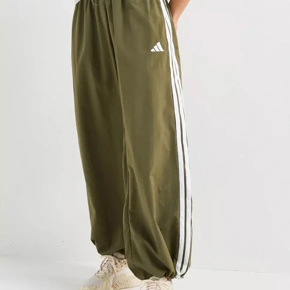 Adidas Olive Green Track Pants - Picture 1 of 6